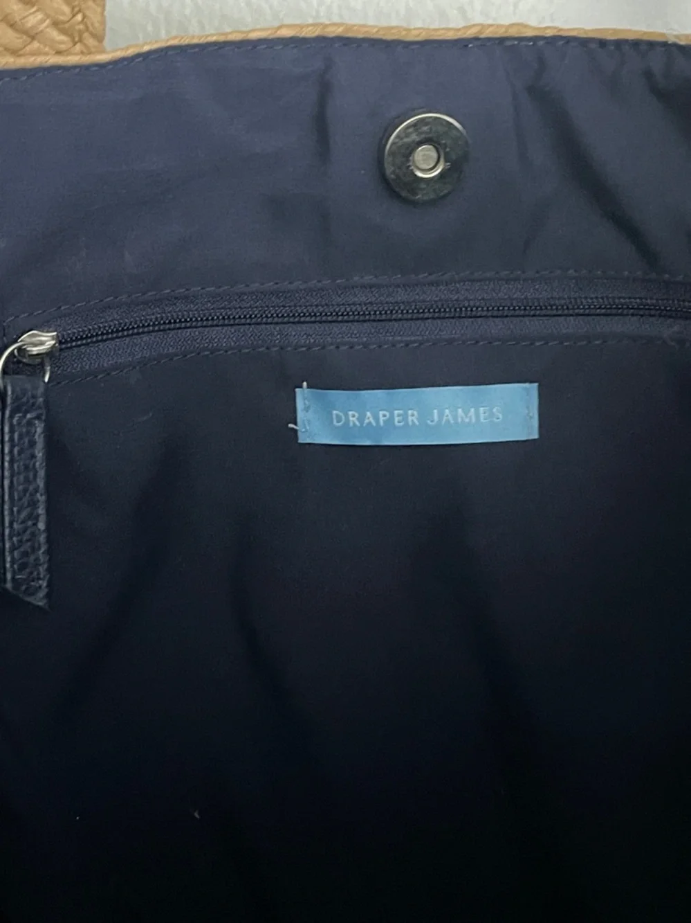 Draper James Everyday Straw Tote Bag - Picture 7 of 8